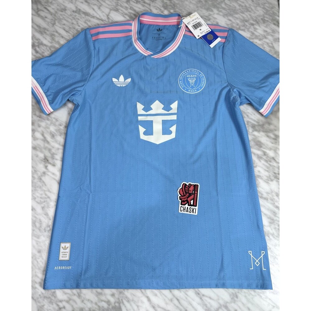 ADIDAS Inter Miami CF AUTHENTIC Jersey Lionel Messi Men's Medium JN7996 MLS NEW